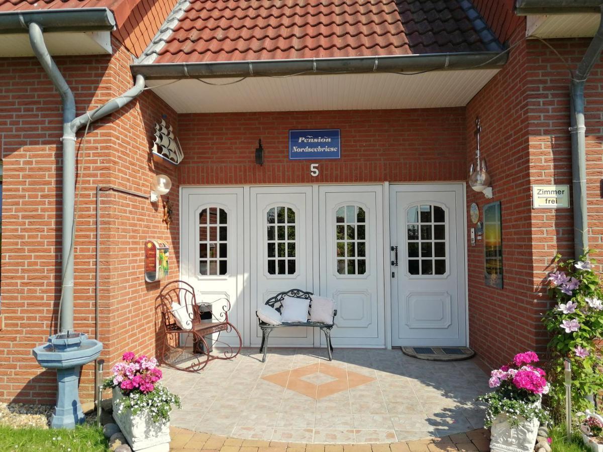 Pension Nordseebriese Dornum Extérieur photo